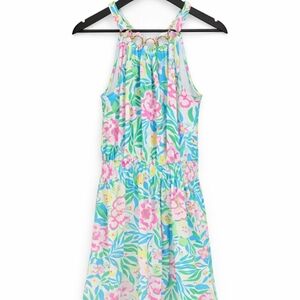 NWT Lilly Pulitzer Shirelle Skirted Romper Multi Grove Garden Sz Small